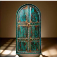 باب تركوازي صغير