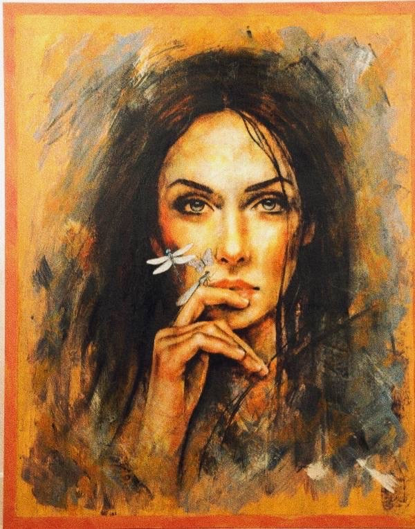 لوحة بورتريه فاخرة