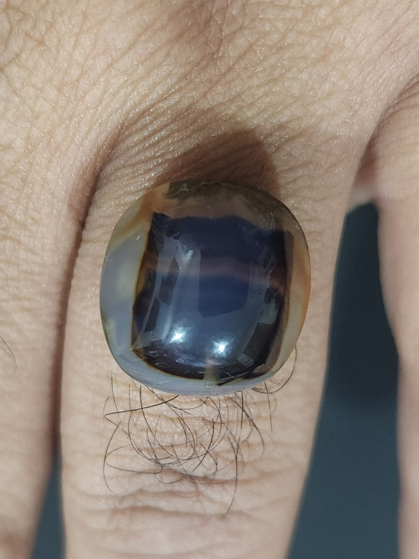 عقيق مصور على الكعبة المشرفة